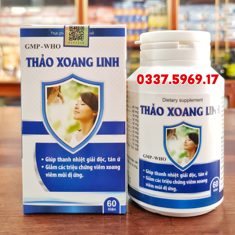 Viên Thảo Xoang Linh có bán tại Nhà Thuốc Thái Hòa