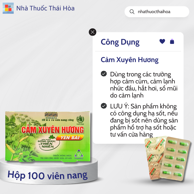 Cong Dụng Viên Cảm Xuyên Hương 