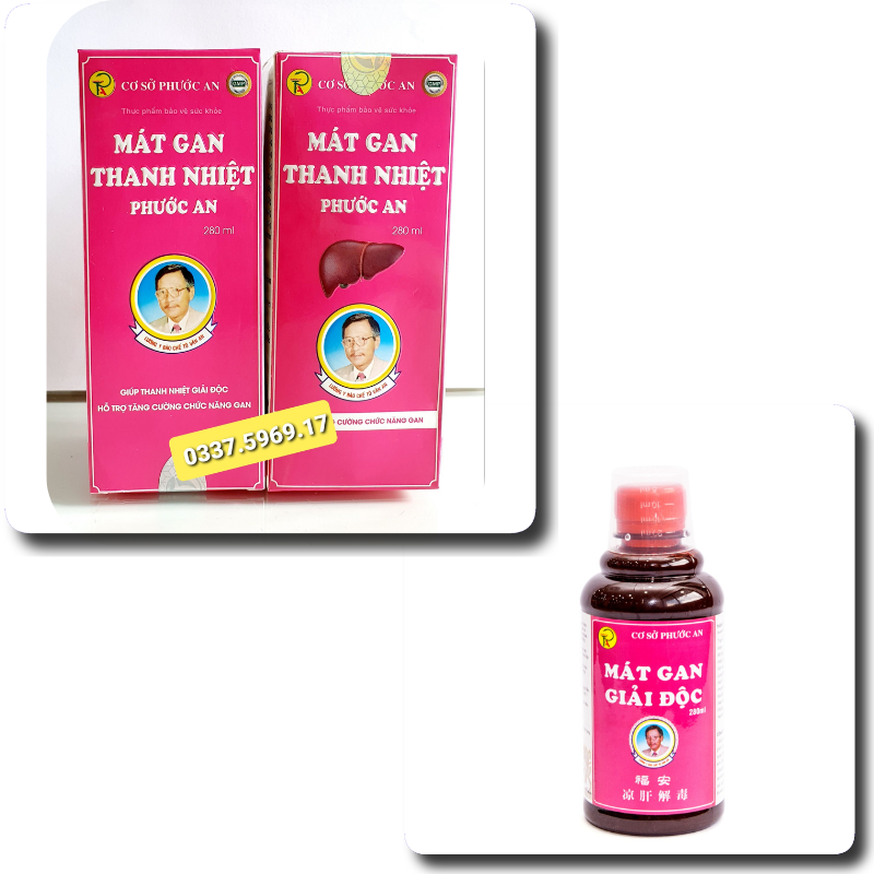 Mát gan giải độc phước an thanh nhiệt giải độc