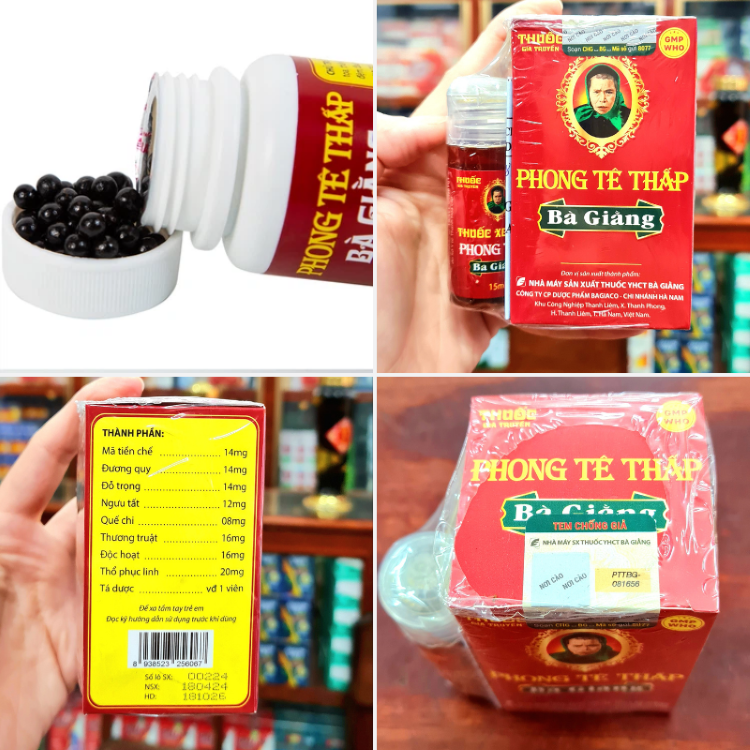 Phong Tê Thấp Bà Giằng giảm tê tay chân