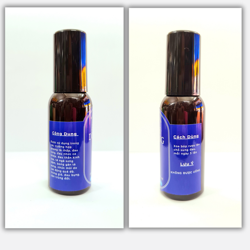 Dầu xoa bóp Ánh Dương giảm đau thần kinh tọa