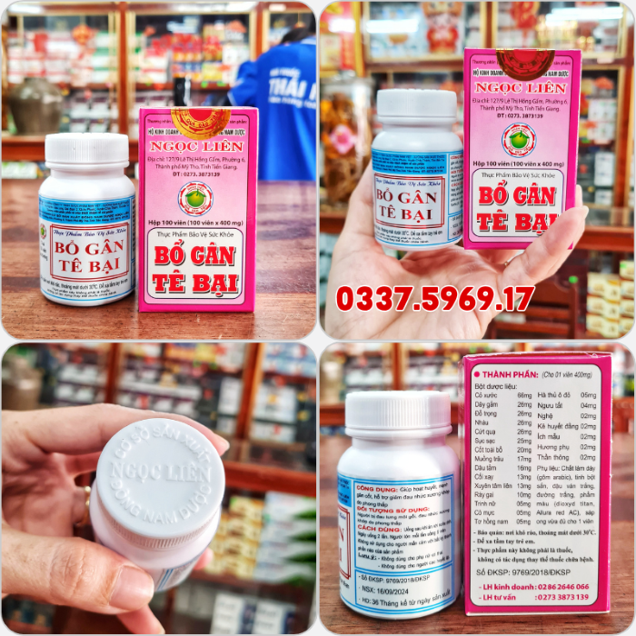 Viên uống Bổ Gân Tê Bại có bán tại Nhà Thuốc Thái Hòa