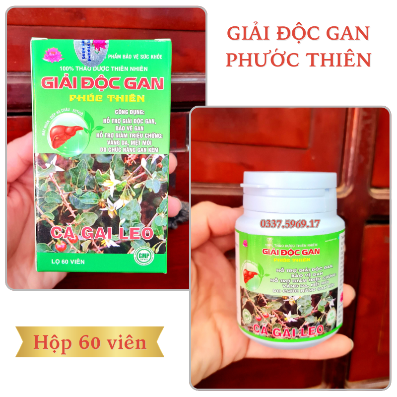 Giải độc gan Phúc Thiên có bán tại Nhà thuốc Thái Hòa