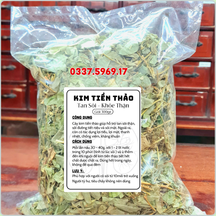 Cây Kim Tiền Thảo hổ trợ tan sỏi thận