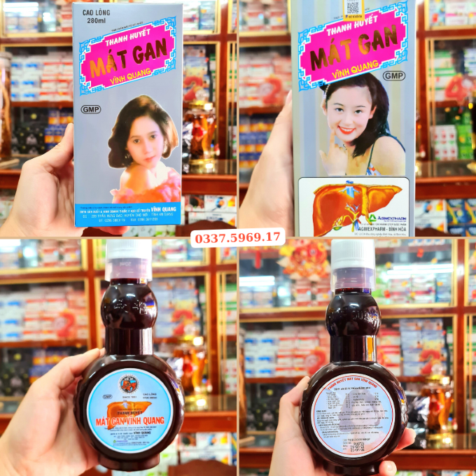 Thanh Huyết Mát Gan Vĩnh Quang có bán tại Nhà Thuốc Thái Hòa