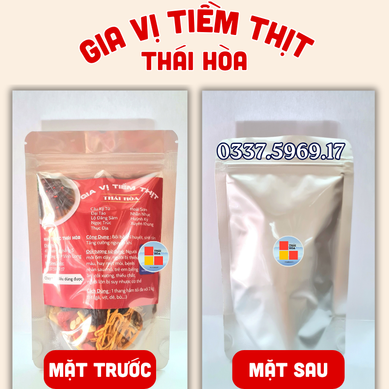 Kết hợp Câu kỷ tử với Gia vị Tiềm Thái Hòa mang lại giá trị dinh dưỡng cao