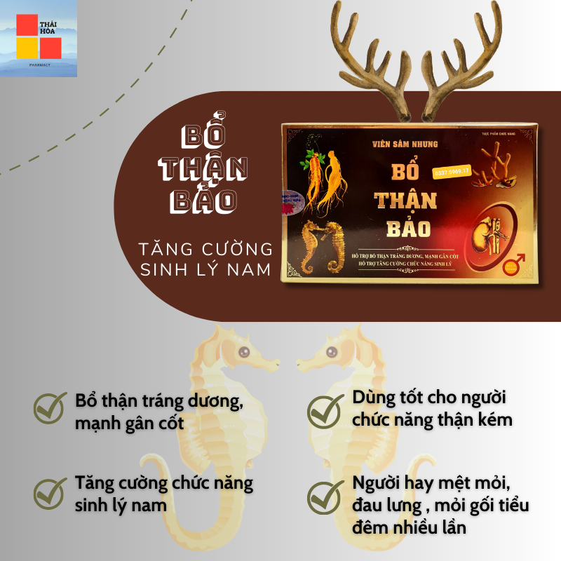 Bổ thận bảo có công dụng gì ?