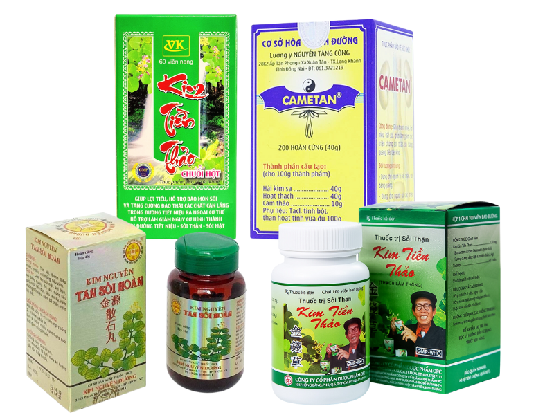 Một số sản phẩm hổ trợ tan sỏi đang bán chạy tại Nhà thuốc Thái Hòa