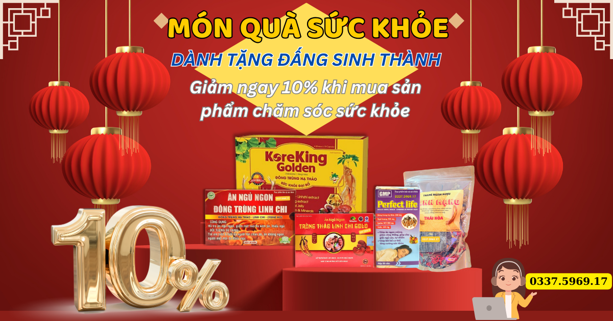 Quà tặng sức khỏe dành tặng cha mẹ