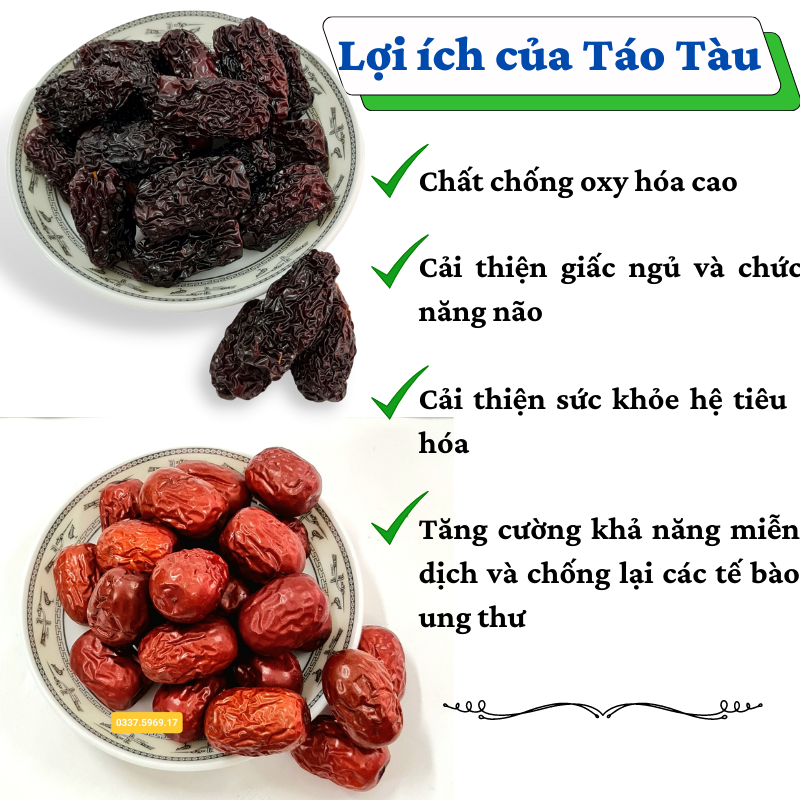 Công Dụng Của Táo Tàu