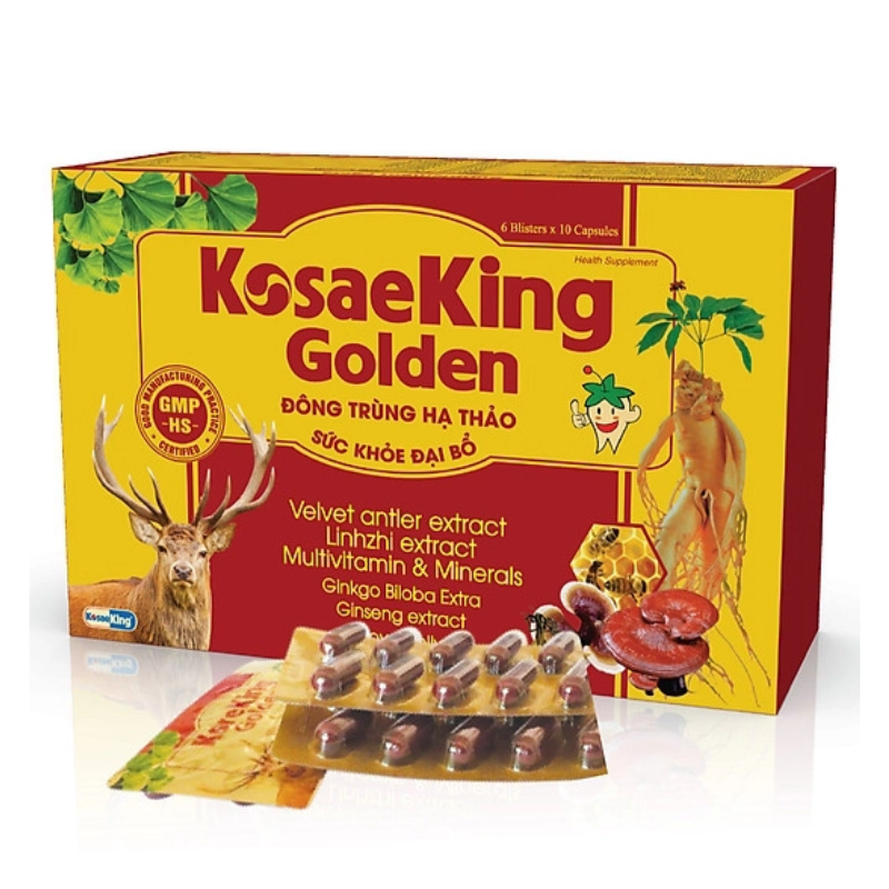 Kosaeking Golden viên đông trùng hạ thảo