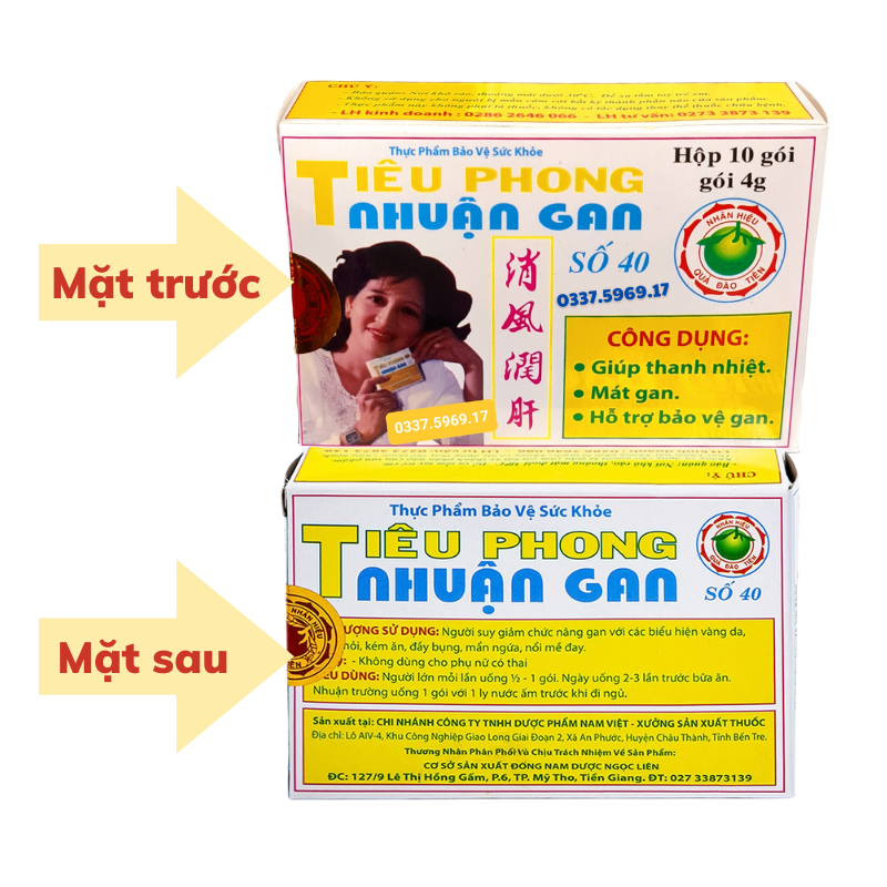 Tiêu phong nhuận gan của Nhà Thuốc Ngọc Liên