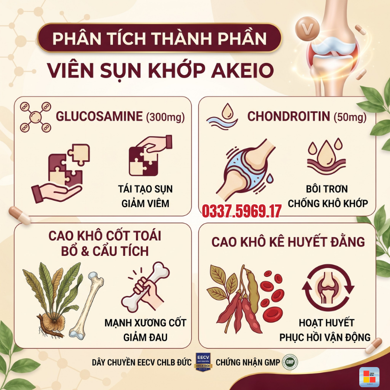 Viên Sụn Khớp AKEIO