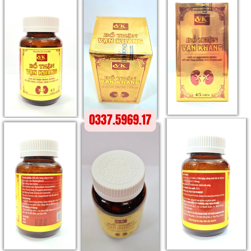 Bổ Thận Vạn Khang cải thiện sinh lý nam giới