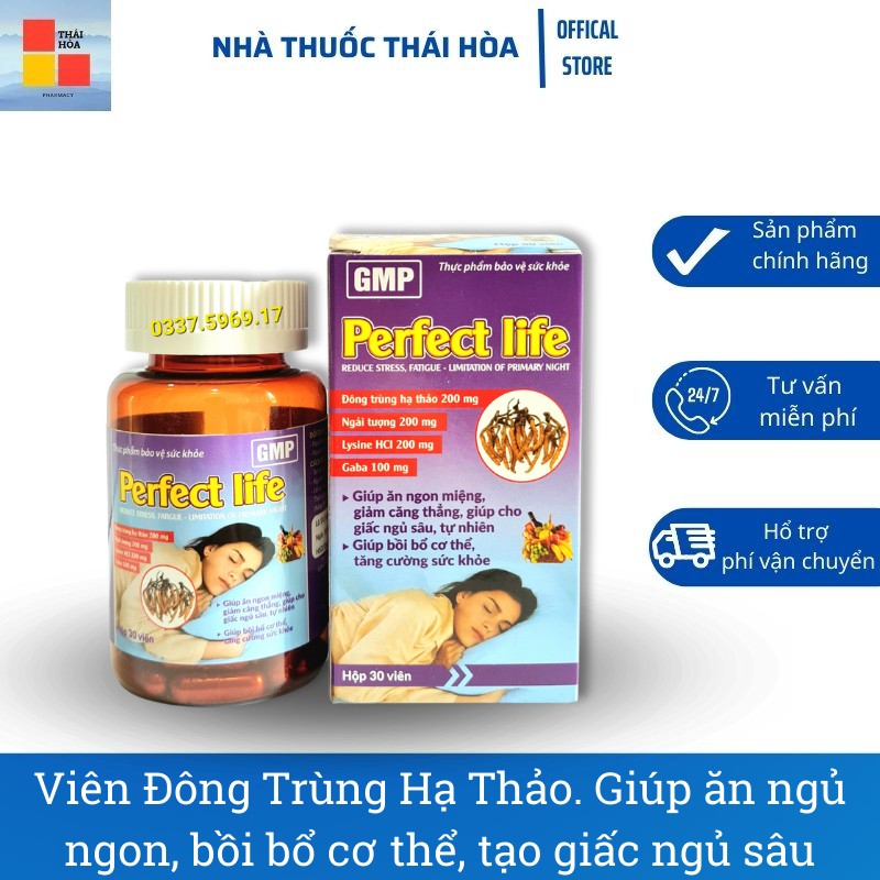 Viên Đông Trùng hạ Thảo Perfect Life