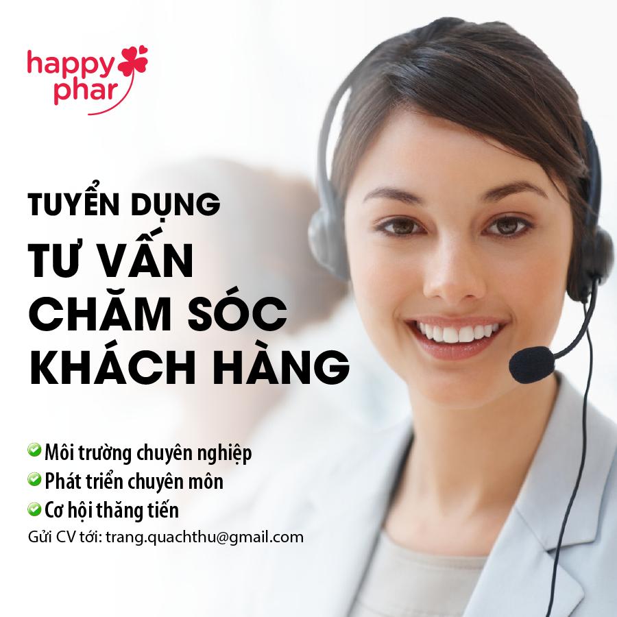 TUYỂN TƯ VẤN - CHĂM SÓC KHÁCH HÀNG