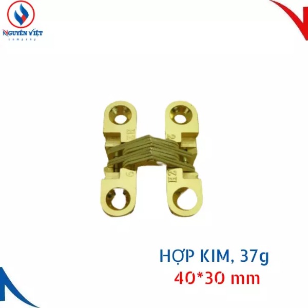 BẢN LỀ LÁ CHỮ THẬP HZ MÀU VÀNG NV-HZ