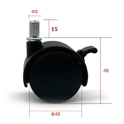 BÁNH XE KỆ NHỰA