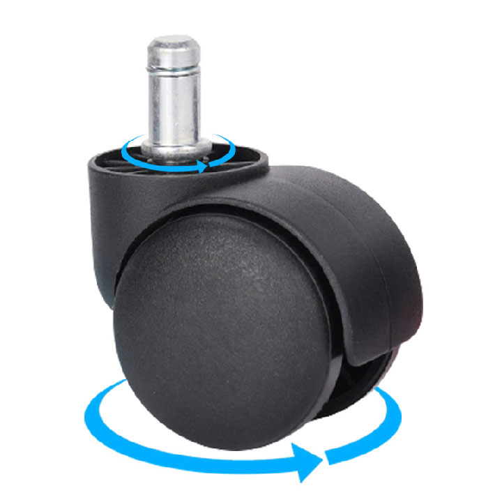 BÁNH XE NHỰA TY ĐẨY M6 ĐẾN M10