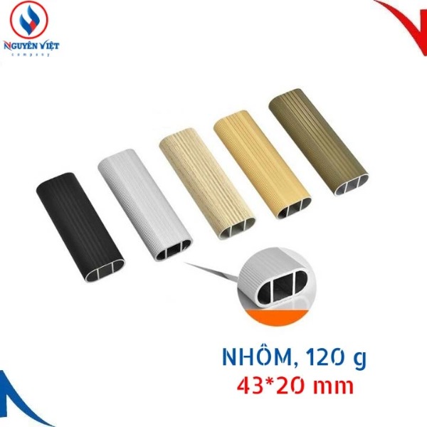 THANH NHÔM TREO QUẦN ÁO 1.5m_NV-N.29