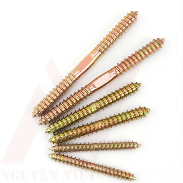 VÍT GỖ 2 ĐẦU REN THƯA