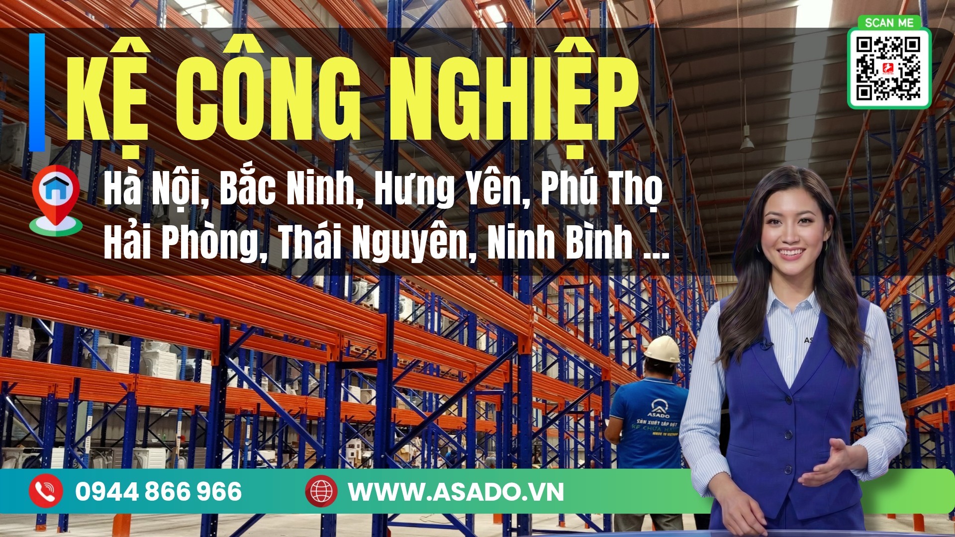 Kệ công nghiệp giá tốt tại Hà Nội, Bắc Ninh, Hưng Yên, Hải Phòng, Thái Nguyên, Ninh Bình