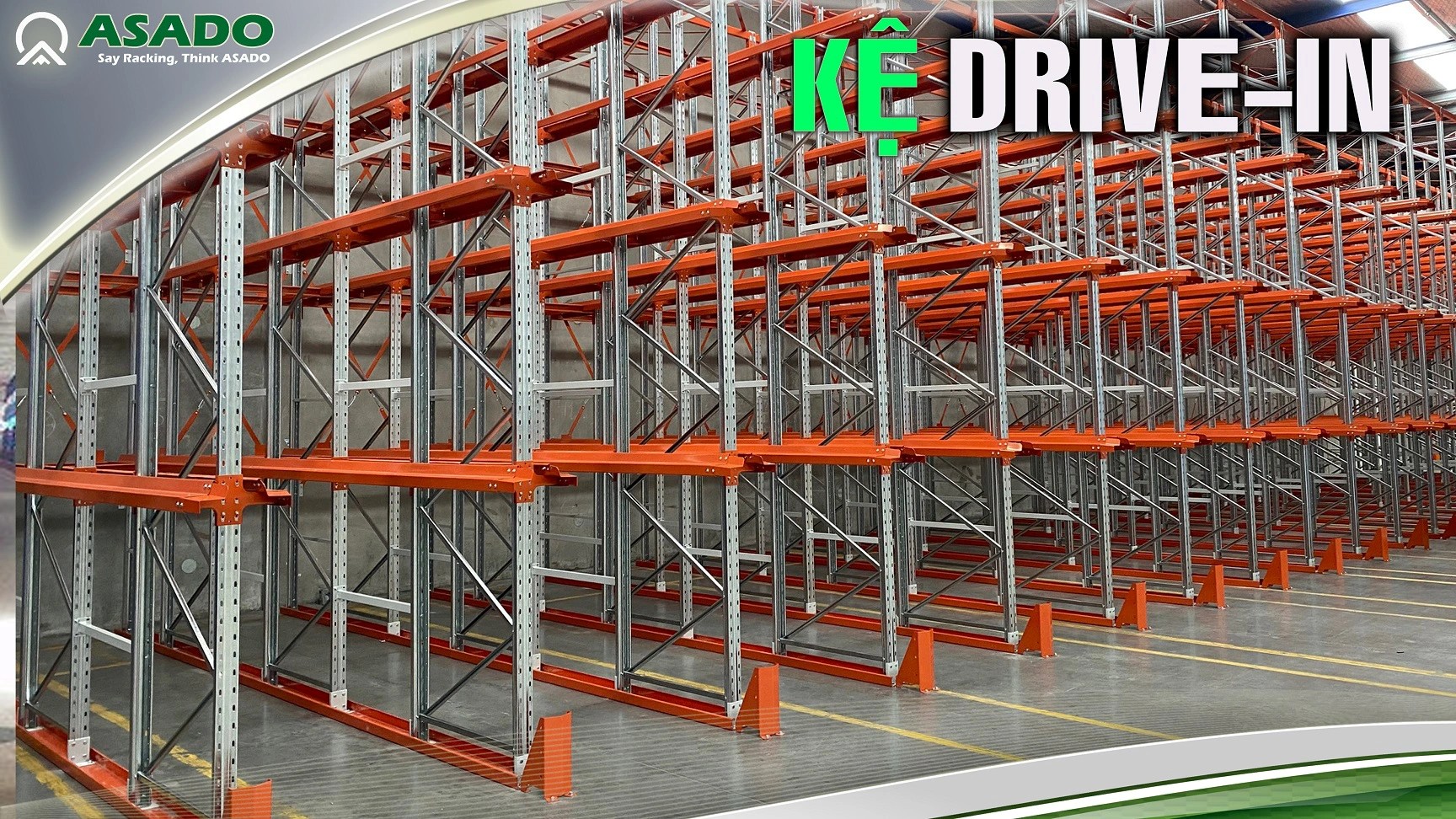 Kệ Drive-in công nghiệp