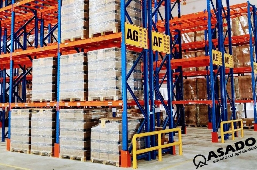 Lắp đặt Kệ chứa Pallet tại Hòa Bình | Bảo hành 5 Năm | 0944866966
