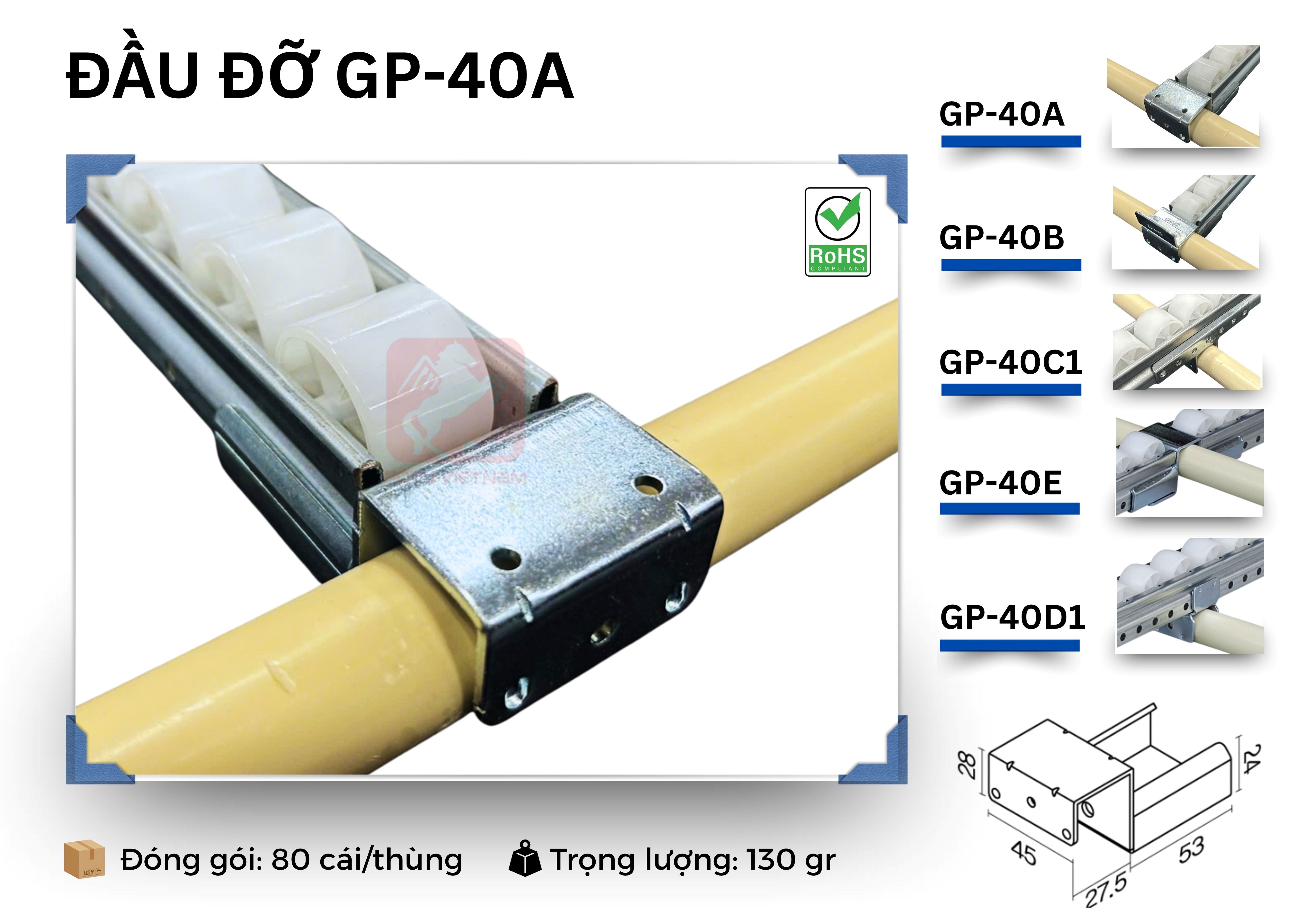 Đầu đỡ thanh truyền 40 Series
