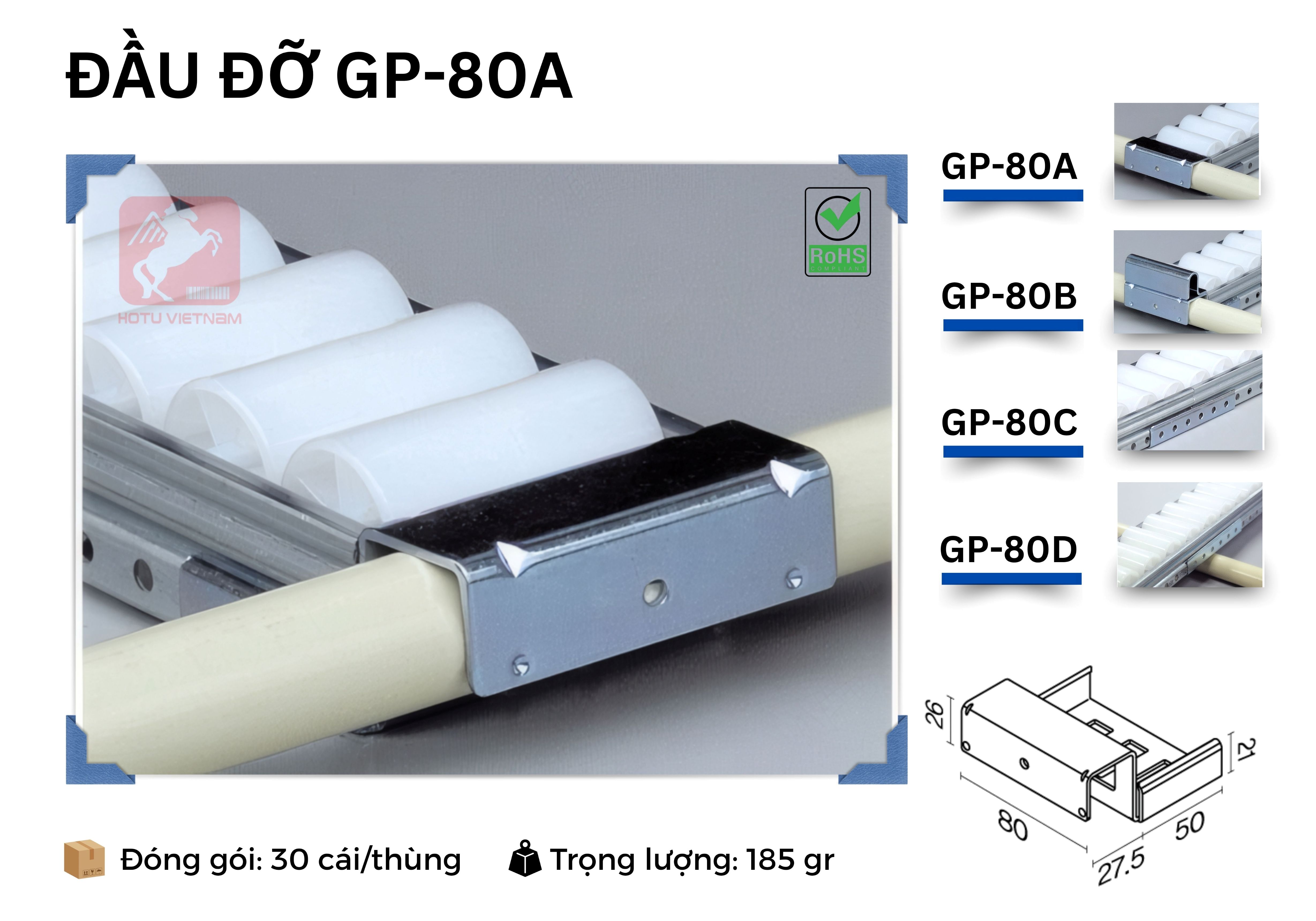 Đầu đỡ thanh truyền 80 Series