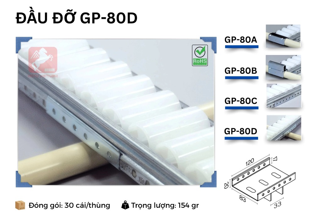 Đầu đỡ thanh truyền ASADO GP-80D