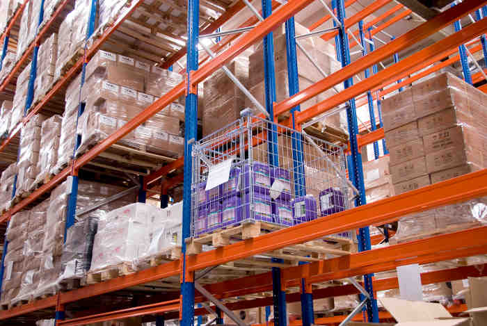 Kệ chứa pallet nhiều tầng – Tải trọng 1 tấn/pallet | Kệ chứa hàng