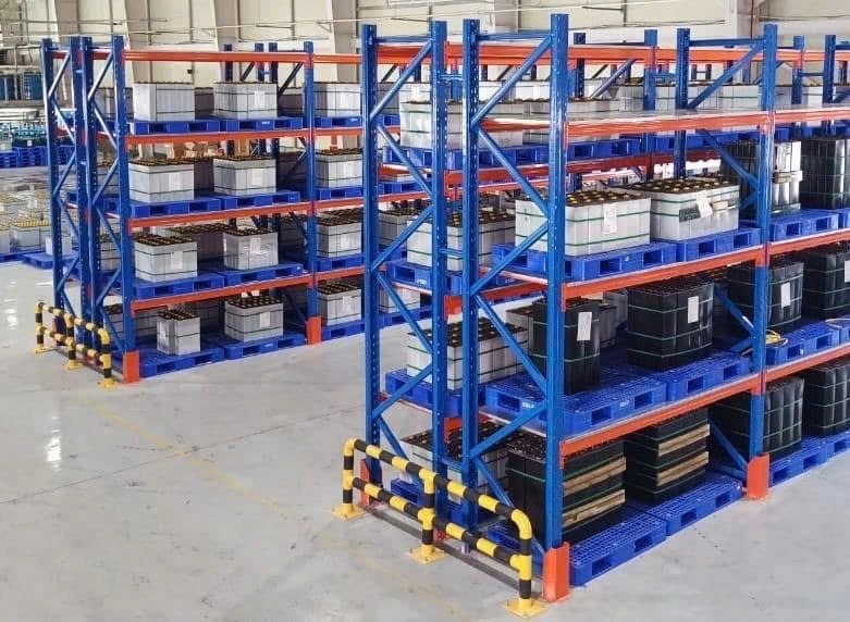 Giá kệ Selective 4 tầng – Tải trọng 3 tấn/tầng | Lưu trữ tối ưu