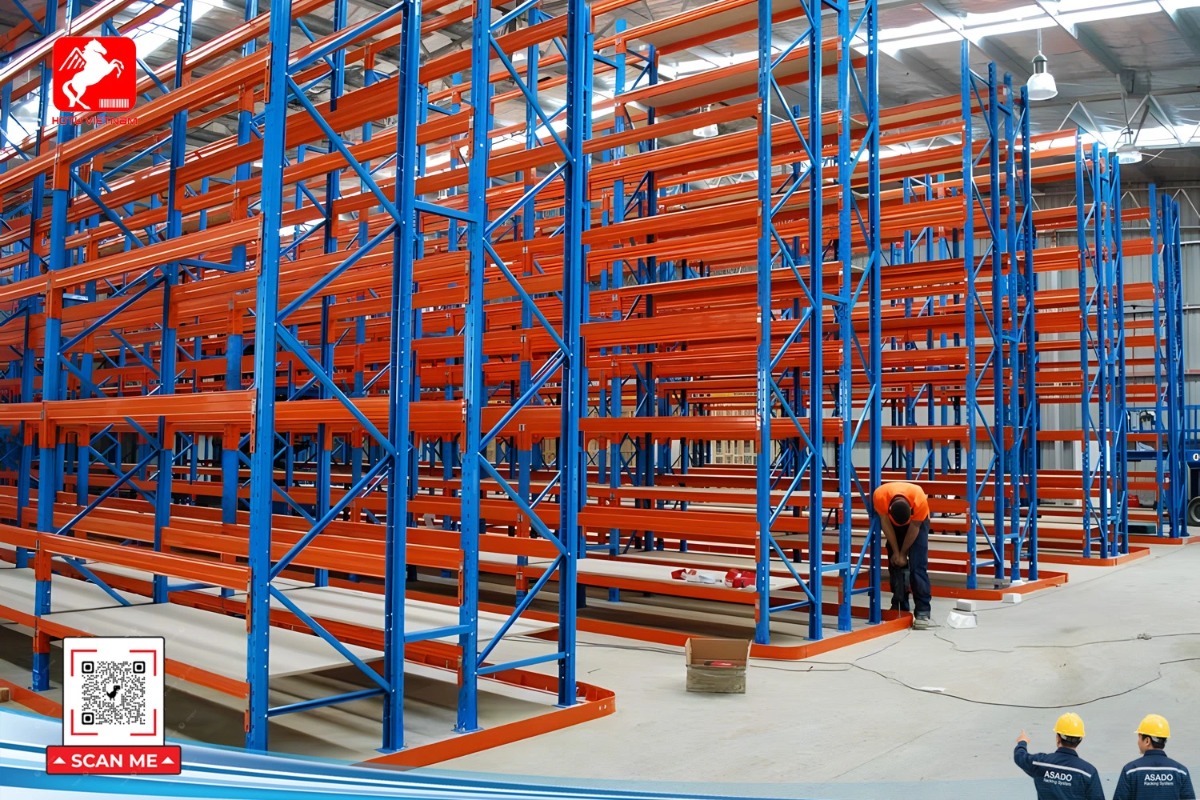 Lắp đặt Kệ để hàng tại Hà Nam - Giá luôn tốt | Bảo hành 5 năm