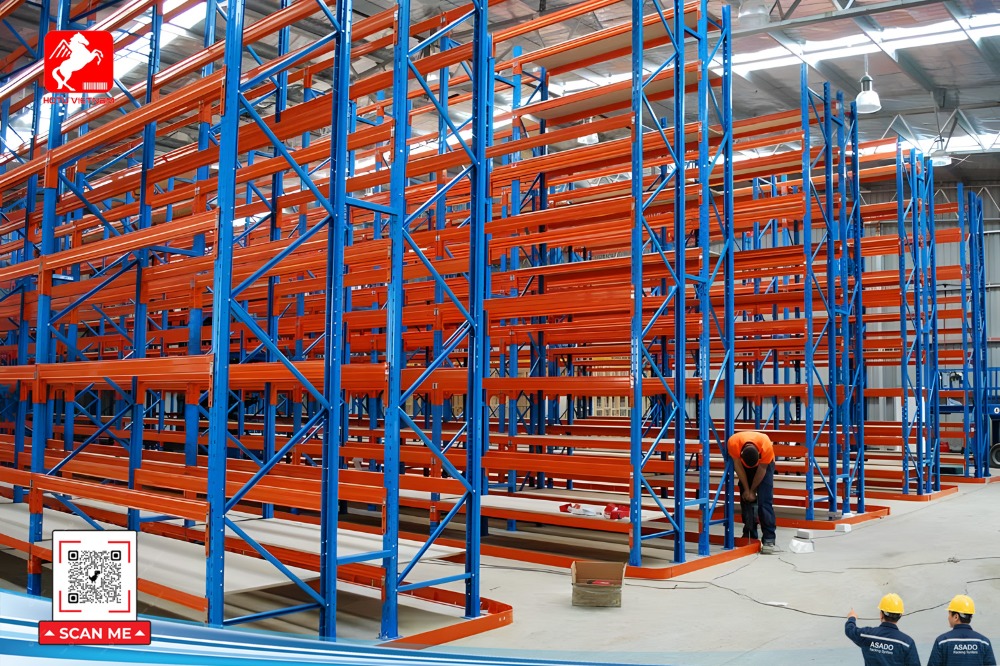 Lắp đặt Kệ chứa Pallet tại Hồ Chí Minh | Bảo hành 5 năm - Giá tốt