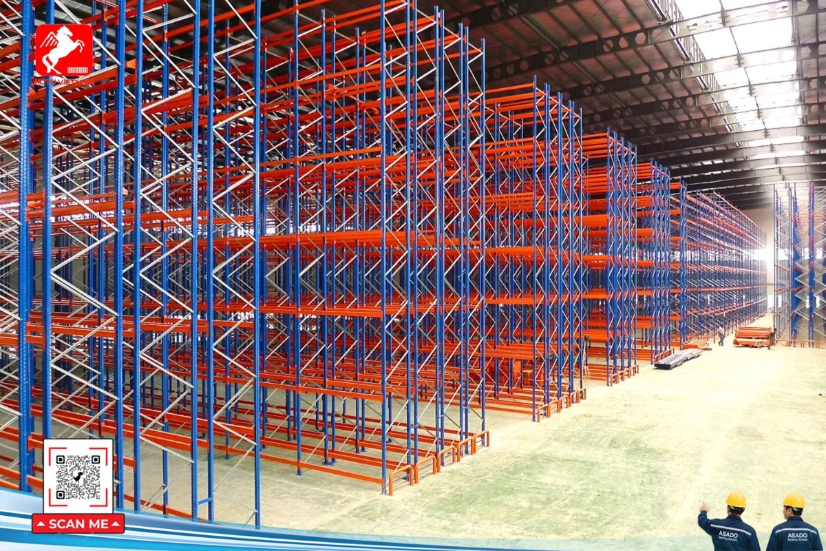 Lắp đặt Kệ chứa Pallet tại Vĩnh Phúc | Bảo hành 5 năm - Giá tốt !