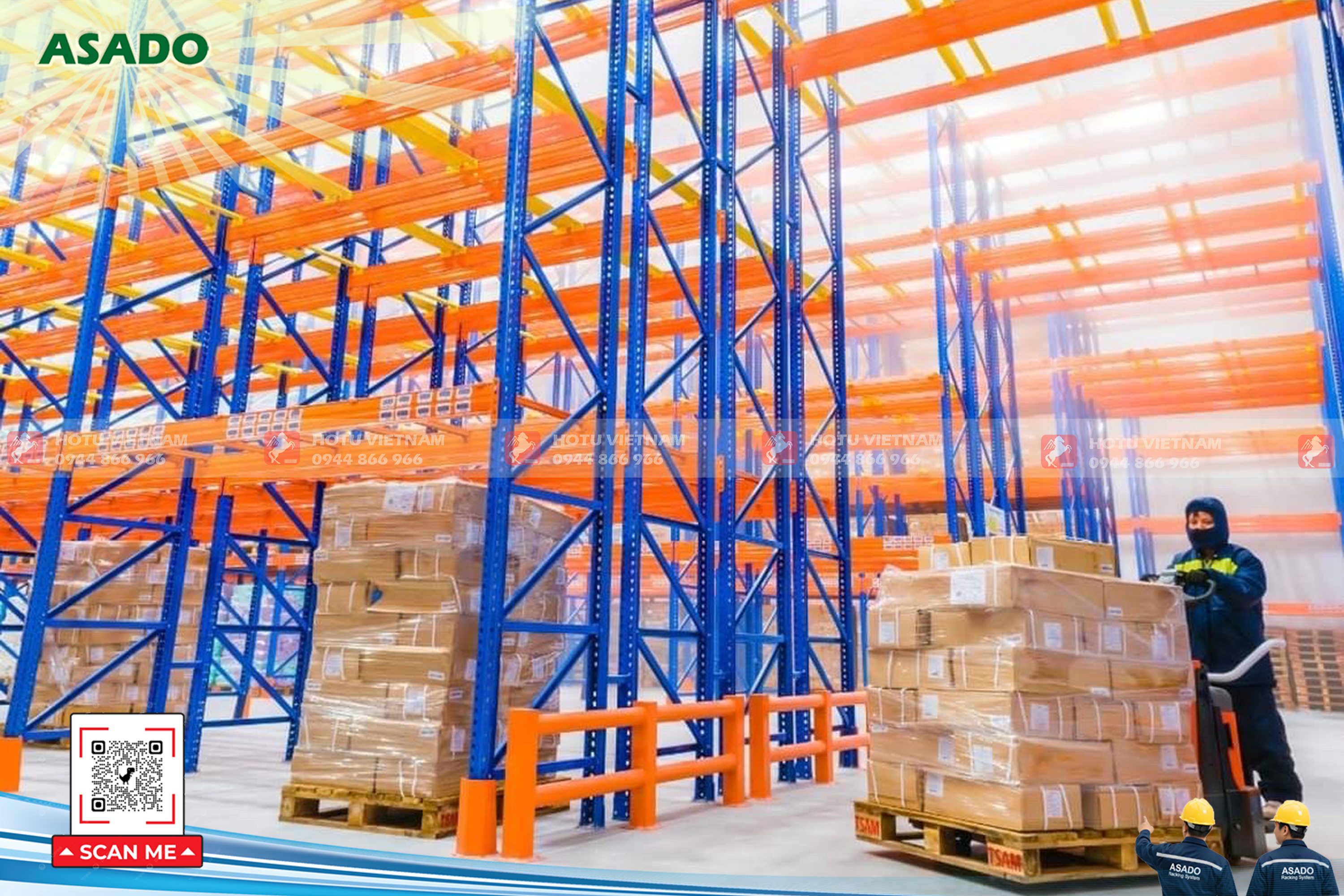 Kệ công nghiệp Vĩnh Phúc  - Giá cạnh tranh  | Bảo hành 5 năm