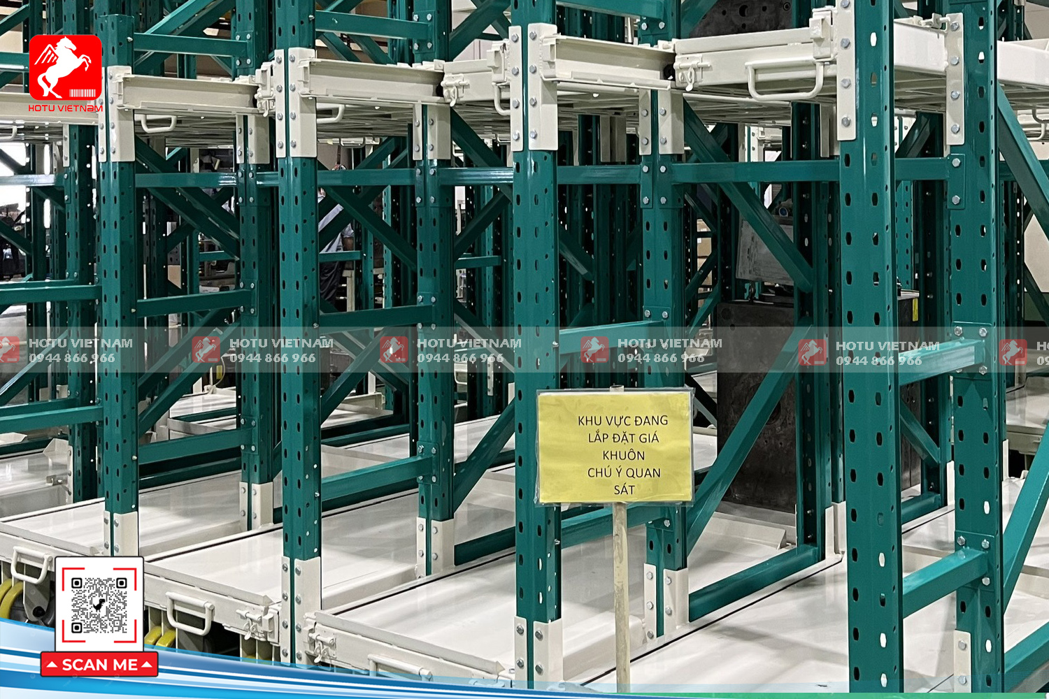 Kệ để khuôn đột dập, đúc nhựa, thiết bị động cơ nặng