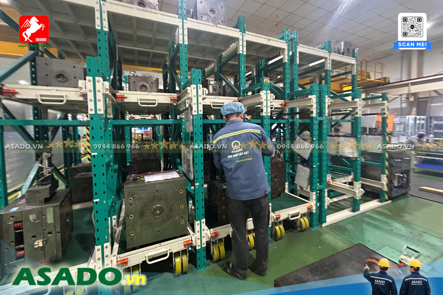 Kệ khuôn - Mold Storage Racking