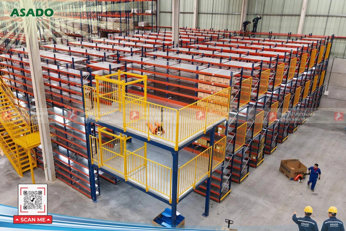 Lắp đặt Kệ để hàng tại Hà Nội - Giá cạnh tranh | Bảo hành 5 năm