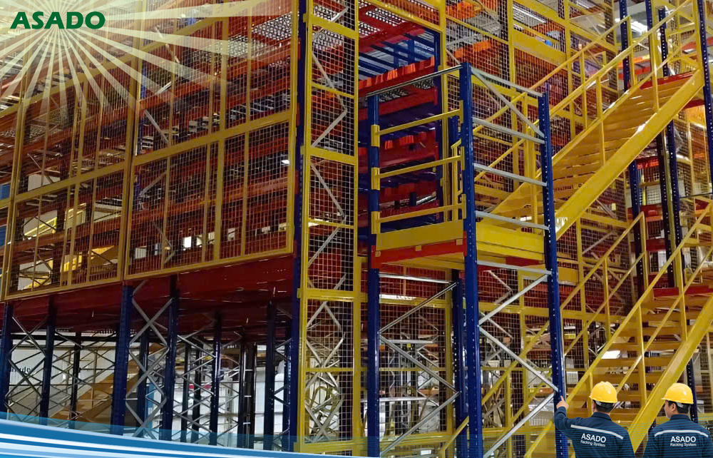 Kệ kho hàng cho Logistics - Giá cực tốt | Bảo hành 5 năm