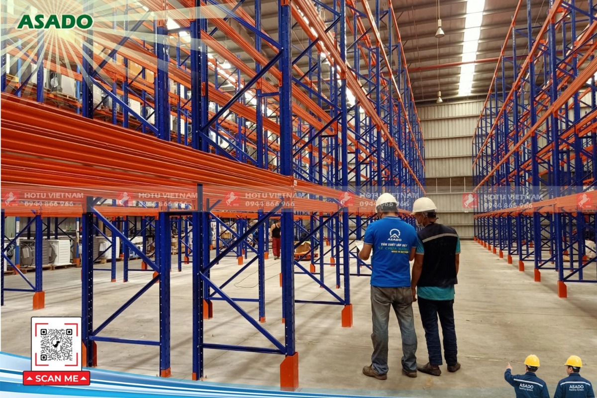 Giá kệ công nghiệp Bắc Giang - Giá cạnh tranh | Bảo hành 5 Năm