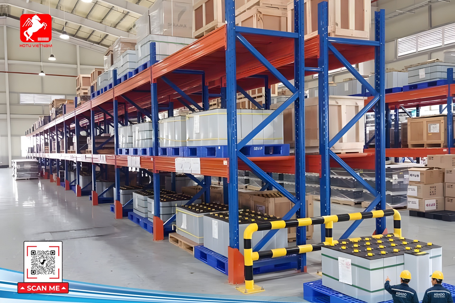 Kệ Selective - Giá cạnh tranh | Tải trọng từ 1000 - 5000 kg/tầng