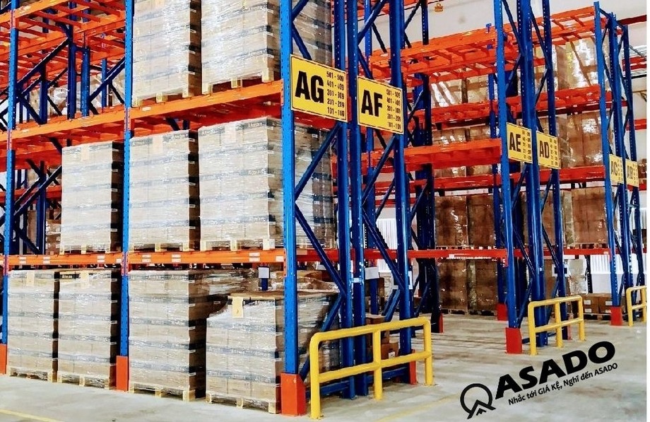 Lắp đặt Kệ chứa Pallet tại Cần Thơ | Bảo hành 5 Năm | Giá tốt !