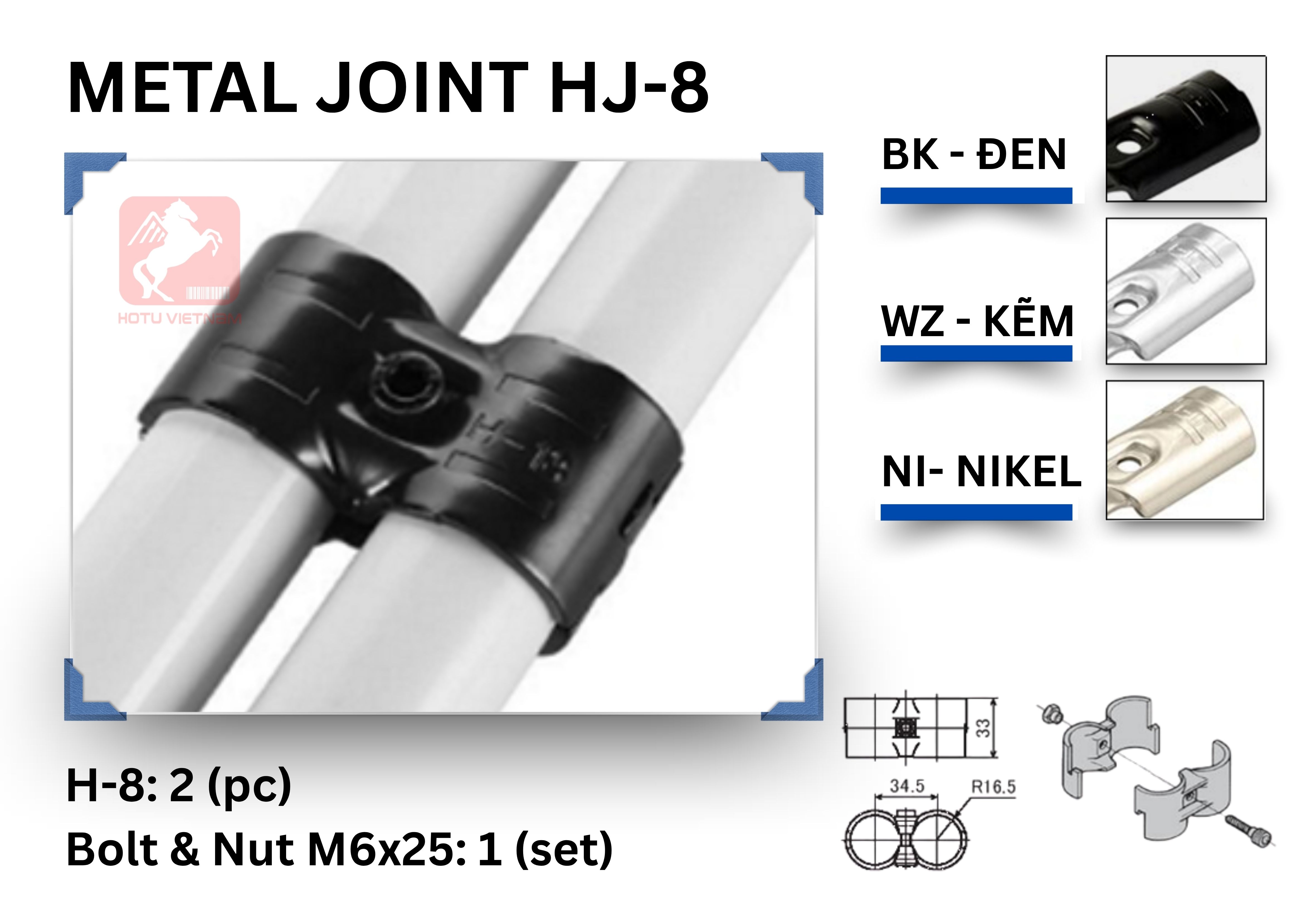 Khớp nối HJ-8 ASADO