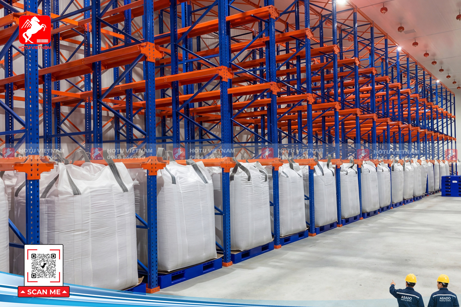 KỆ KHO LẠNH cho ngành Thực phẩm - Thủy sản - Dược phẩm và Y tế