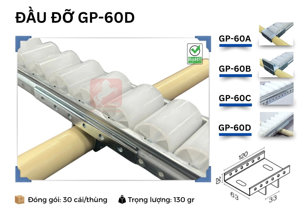 Đầu đỡ thanh truyền ASADO GP-60D