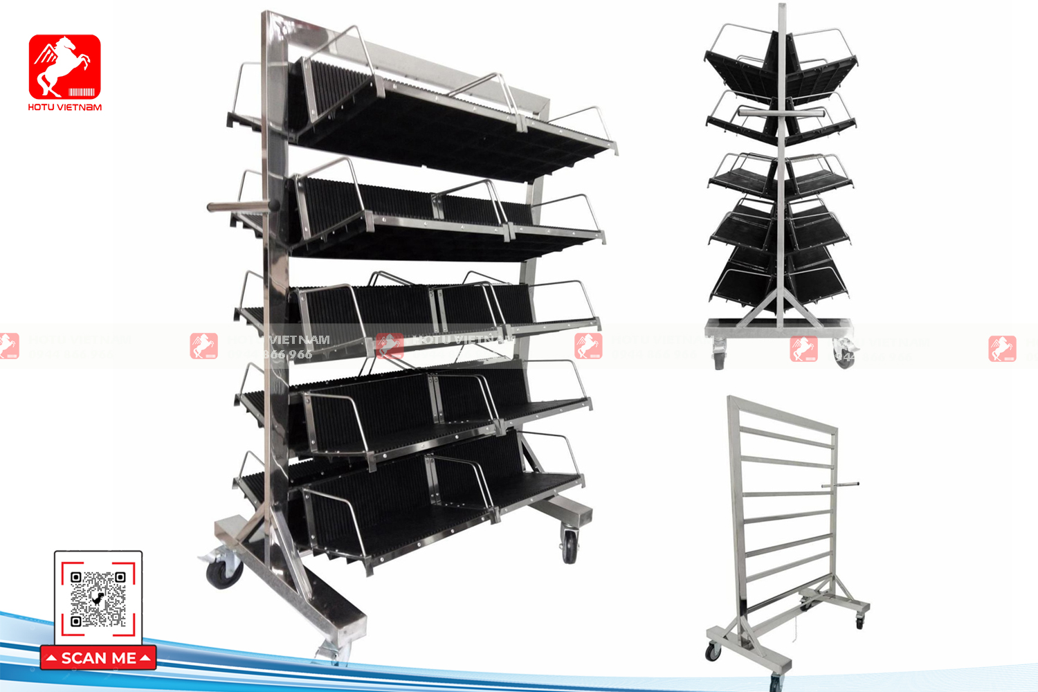 Xe chứa PCB - PCB Trolley/Cart PCBT-161