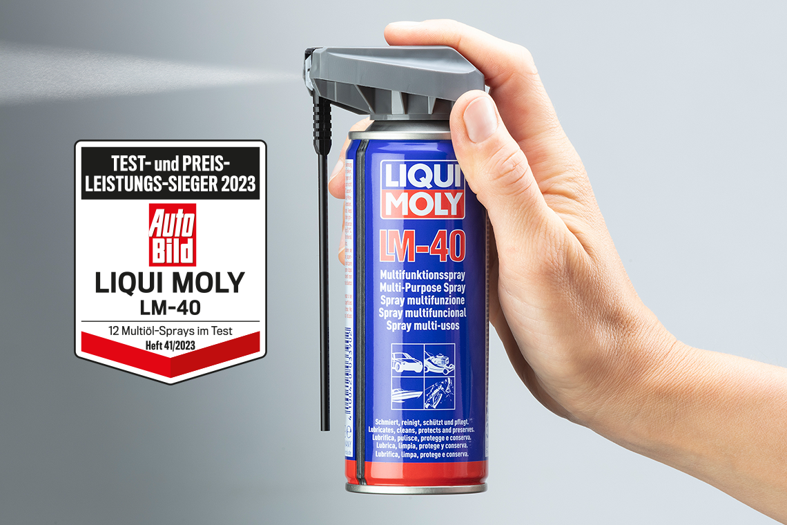DẦU XỊT TẨY RỈ SÉT ĐA NĂNG TRONG THỬ NGHIỆM: LM 40 MULTI-PURPOSE SPRAY ĐẠT DANH HIỆU QUÁN QUÂN VÀ DẪN ĐẦU VỀ TỶ LỆ HIỆU NĂNG/GIÁ THÀNH