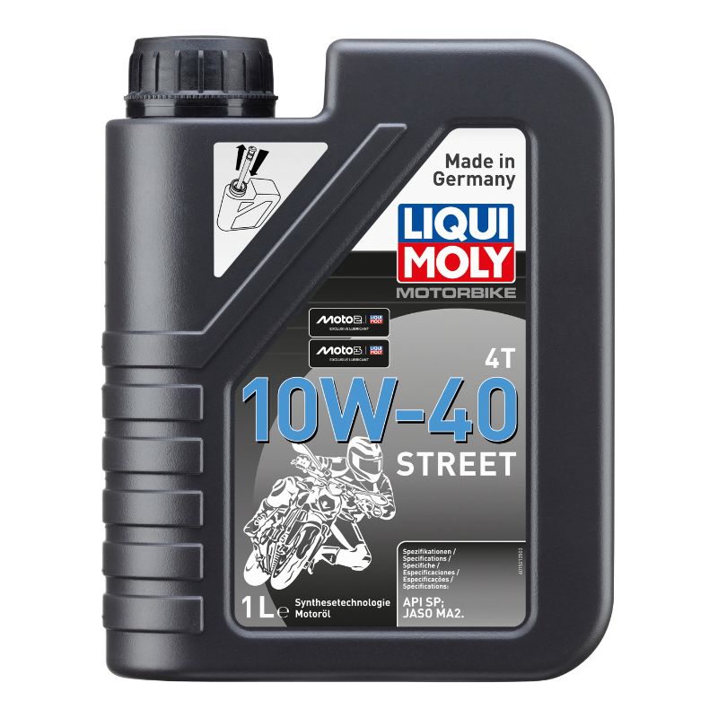 NHỚT XE MÁY (MOTORBIKE 4T STREET 10W40 LIQUI MOLY) - 1521